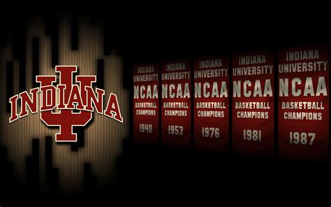 indiana university basketball poster